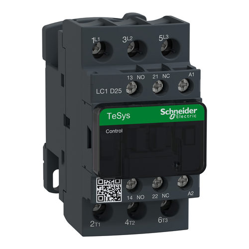 Kontaktor TeSys LC1D25M7 25A 11 kW, 220 V AC bobin - Harvesso